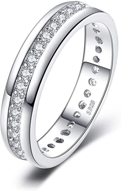 Miglior anello a fascia con diamanti