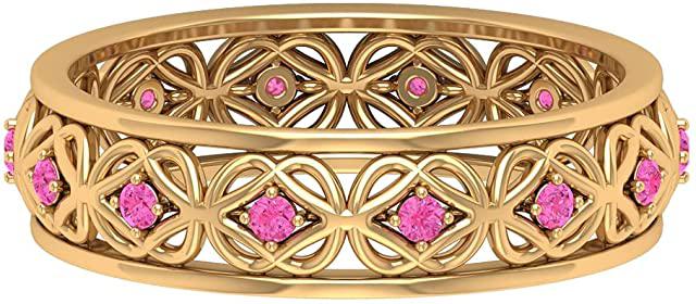 Miglior anello fascia con zaffiro
