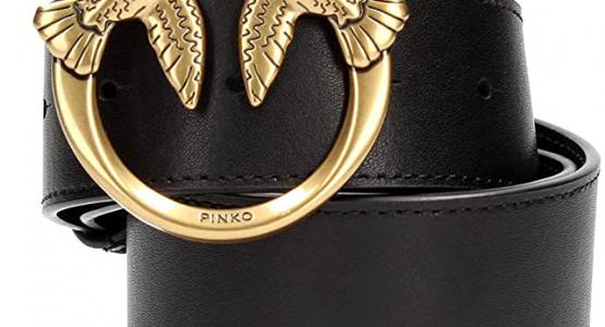 Miglior cintura pinko nera e argento
