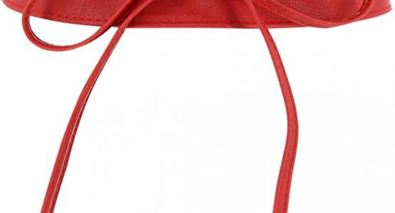 Miglior cintura rossa pelle
