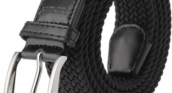 Miglior cintura treccia elastica uomo