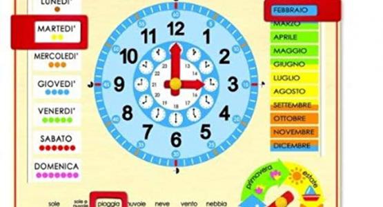 Miglior orologio e calendario in legno goula