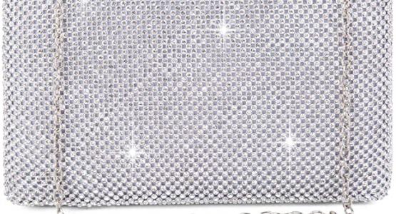 Miglior borsa nera con brillantini