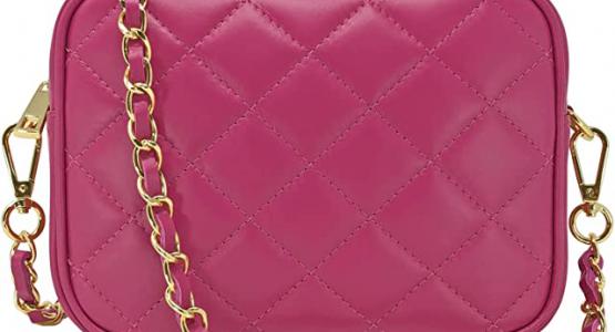 Miglior borsa trapuntata fucsia