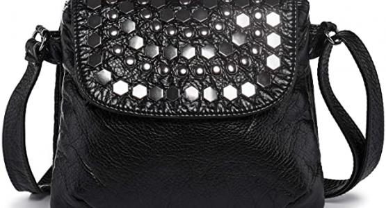 Miglior borsa twin set nera con borchie