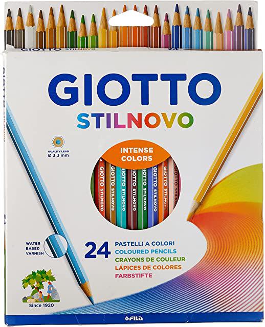 Miglior giotto stilnovo pastelli colorati in astuccio 24 col