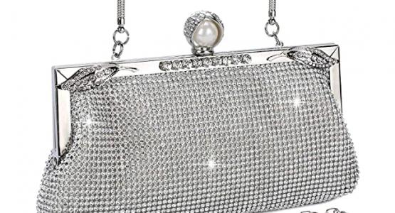 Miglior pochette argento con strass