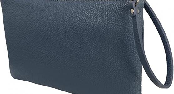 Miglior pochette blu scuro pelle