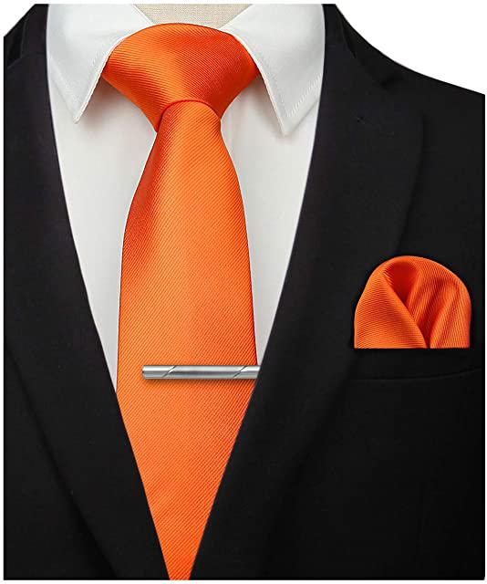 Miglior pochette uomo arancione